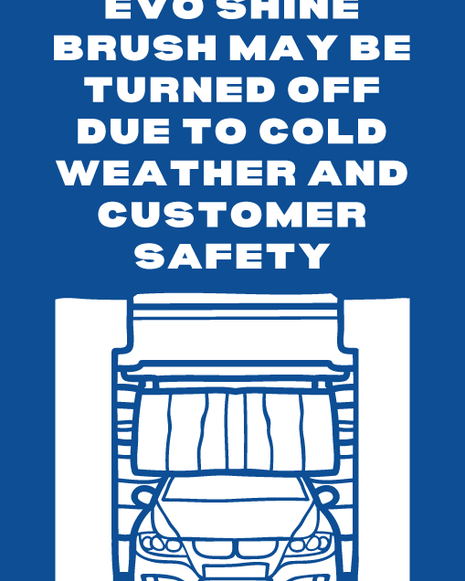 Windmaster Insert - EVO SHINE Disclaimer